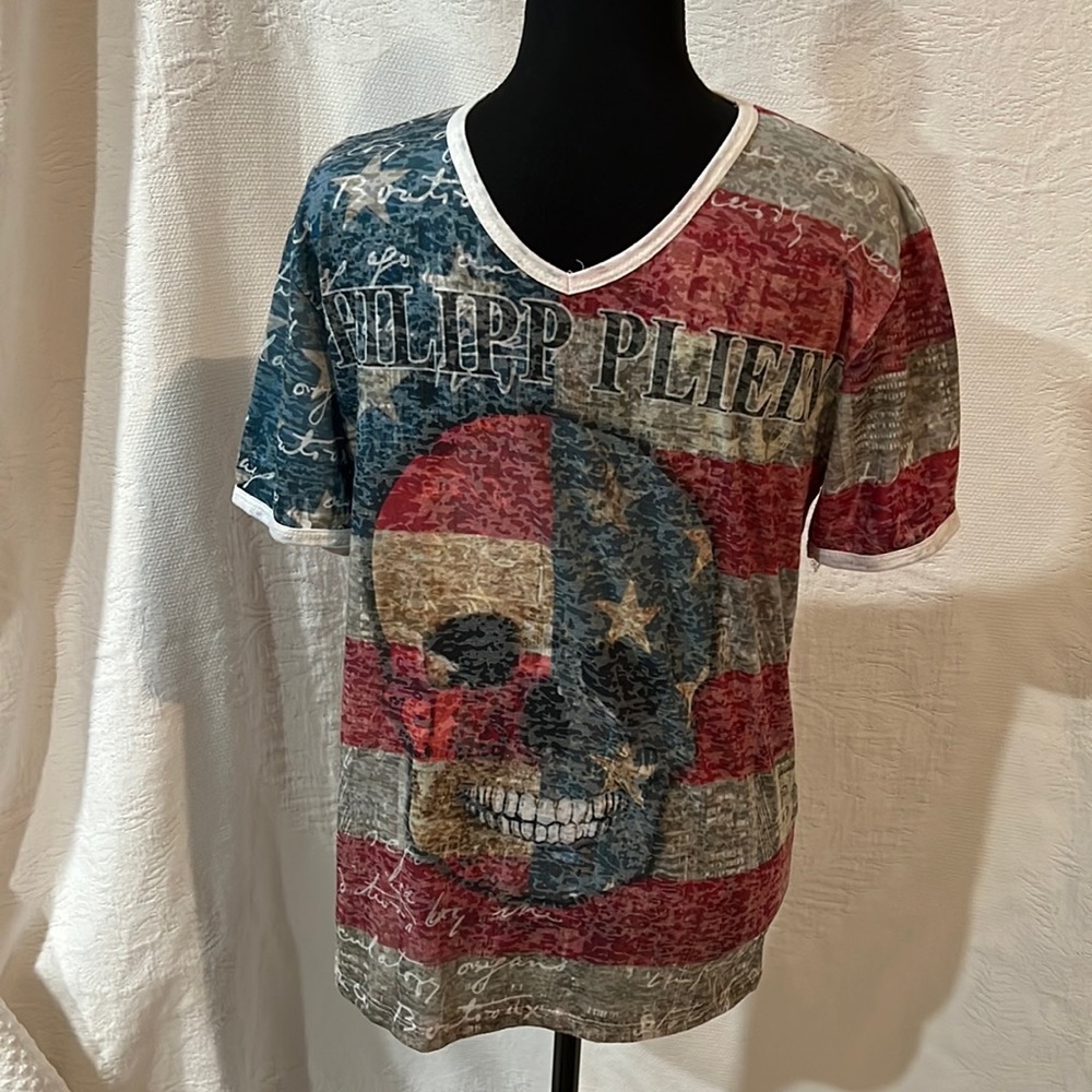 Philipp Plein skull t shirt, size‎ medium